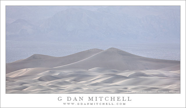 Mesquite Dunes and Cottonwood Mountains