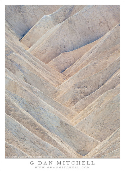 Zabriskie Point Gully, Morning Light