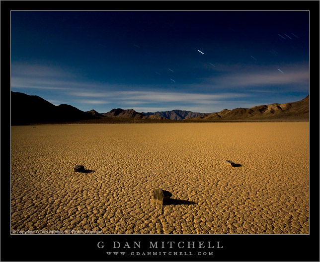 Three Rocks, Racetrack Playa