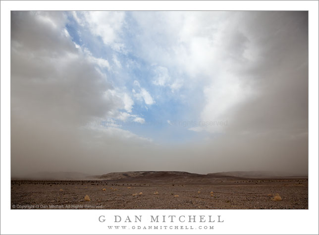 Dust Storm, Death Valley