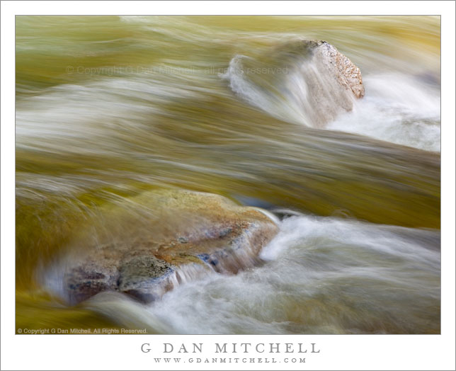 Two Rocks, Tenaya Creek, Spring