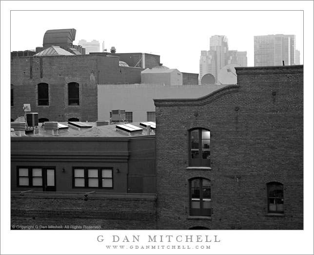 Landscape of Brick and Glass