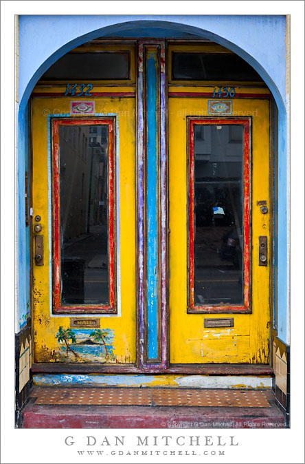 Psychedelic San Francisco Doorways