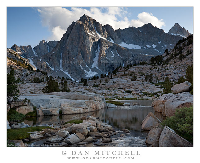 Evening, Picture Peak and Sailor Lake