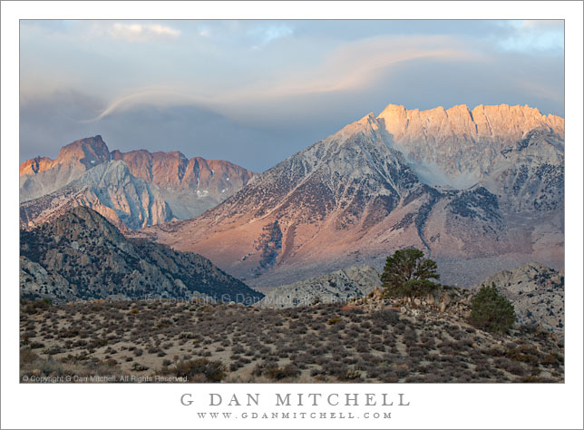 Basin Mountain, Morning Light