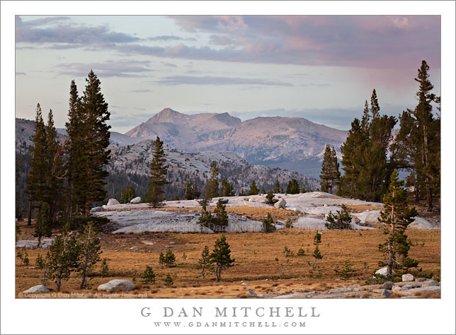 Sunset Virga, Mount Conness