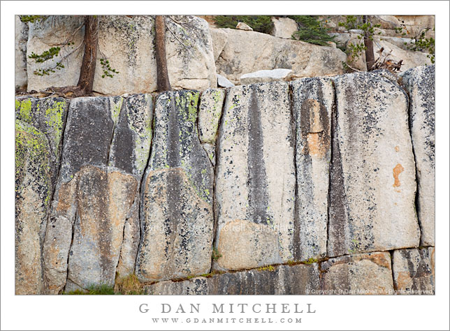 Granite Cliff and Ledge - Upper Cathedral Lake