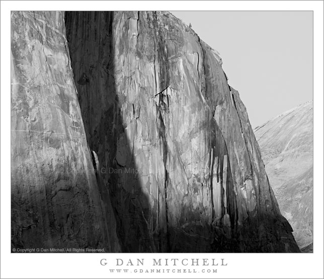 Detail, Last Light on El Capitan