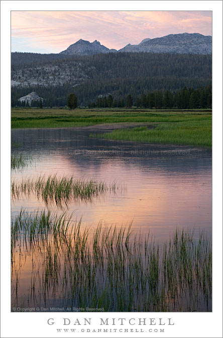 Runoff Pool, Evening - Tuolumne Meadows