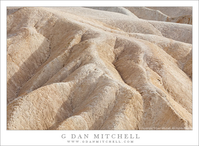 Erosion Patterns in Afternoon Light, Zabriskie Point