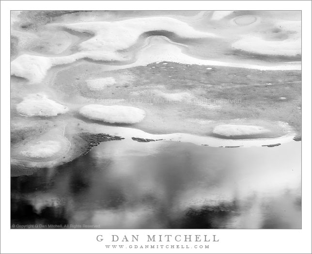 Ice, Water, and Reflected Clouds