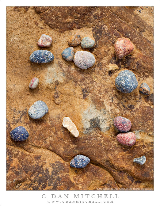 Colorful Pebbles, Weston Cove