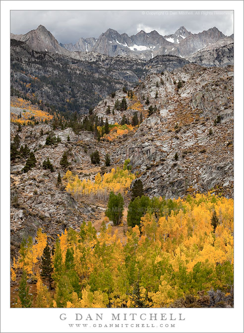 Sabrina Basin, Autumn Color and Rain