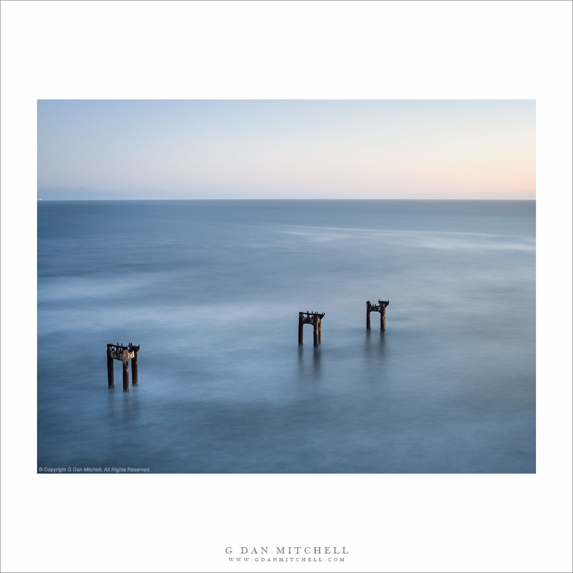 Abandoned Pier, Dusk
