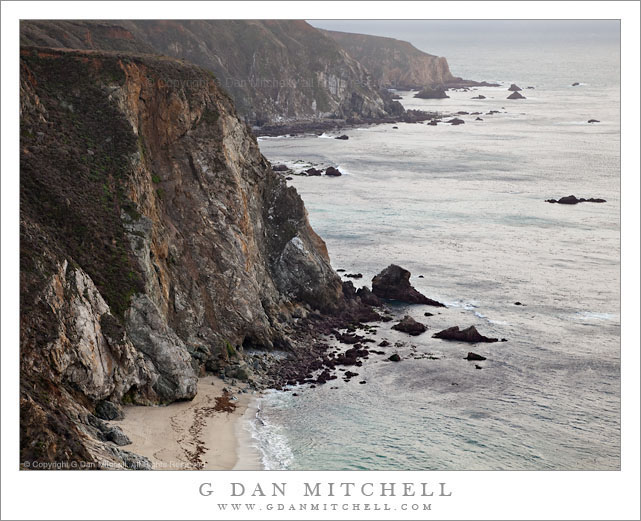 Big Sur Coast Near Bixby Creek, Winter