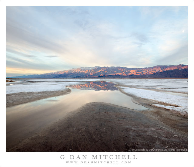 Dawn Light, Panamint Range and Salt Flats