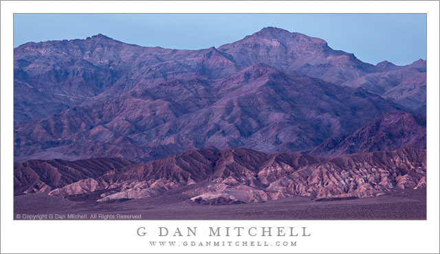 Post-Sunset Glow, Amargosa Range