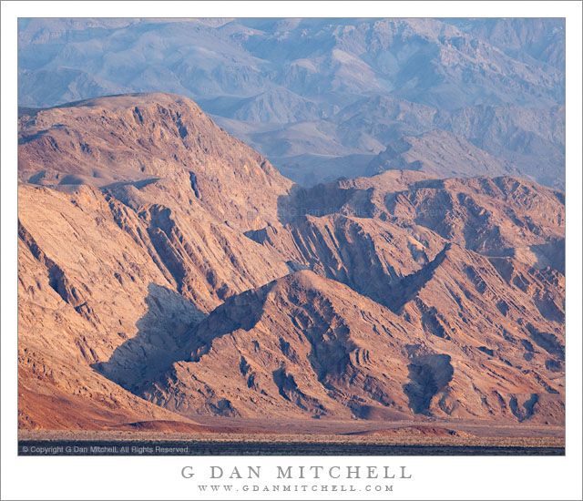 Dawn Light, Base of the Cottonwood Mountains