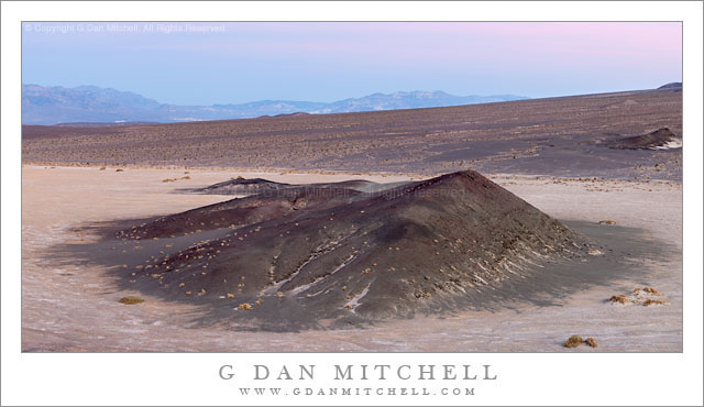 Hill Near Mesquite Flat, Dusk