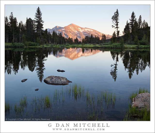 Mammoth Peak Reflected in Tioga Tarn