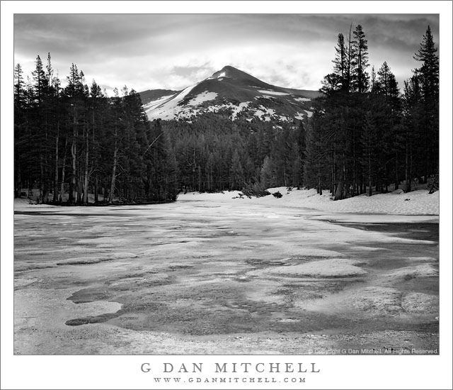 Mount Gibbs, Frozen Pond, Morning