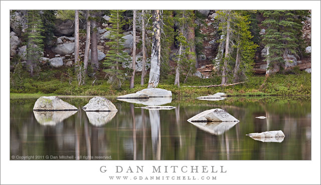 Boulders, Shoreline Reflections