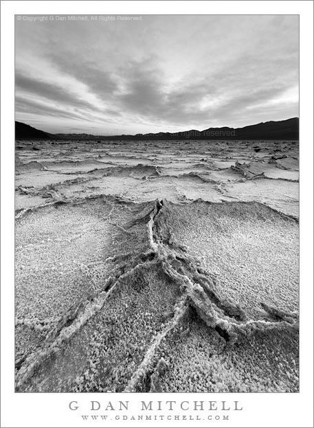 Badwater Salt Flats, Evening