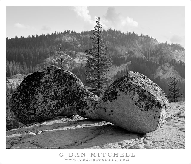 Photograph Glacial Erratics Yosemite National Park G Dan Mitchell Photography 2747