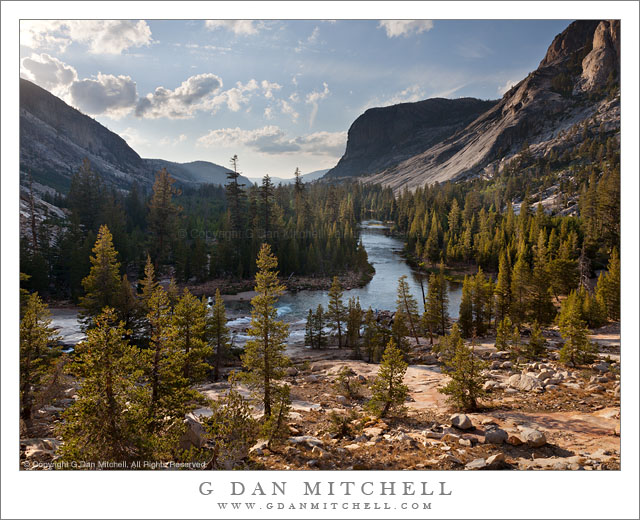 Tuolumne River Canyon Below Glen Aulin