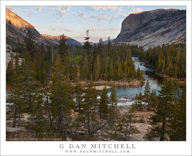 Tuolumne River Below Glen Aulin, Morning