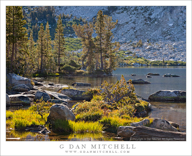 Rocky Shoreline, Sub-Alpine Lake