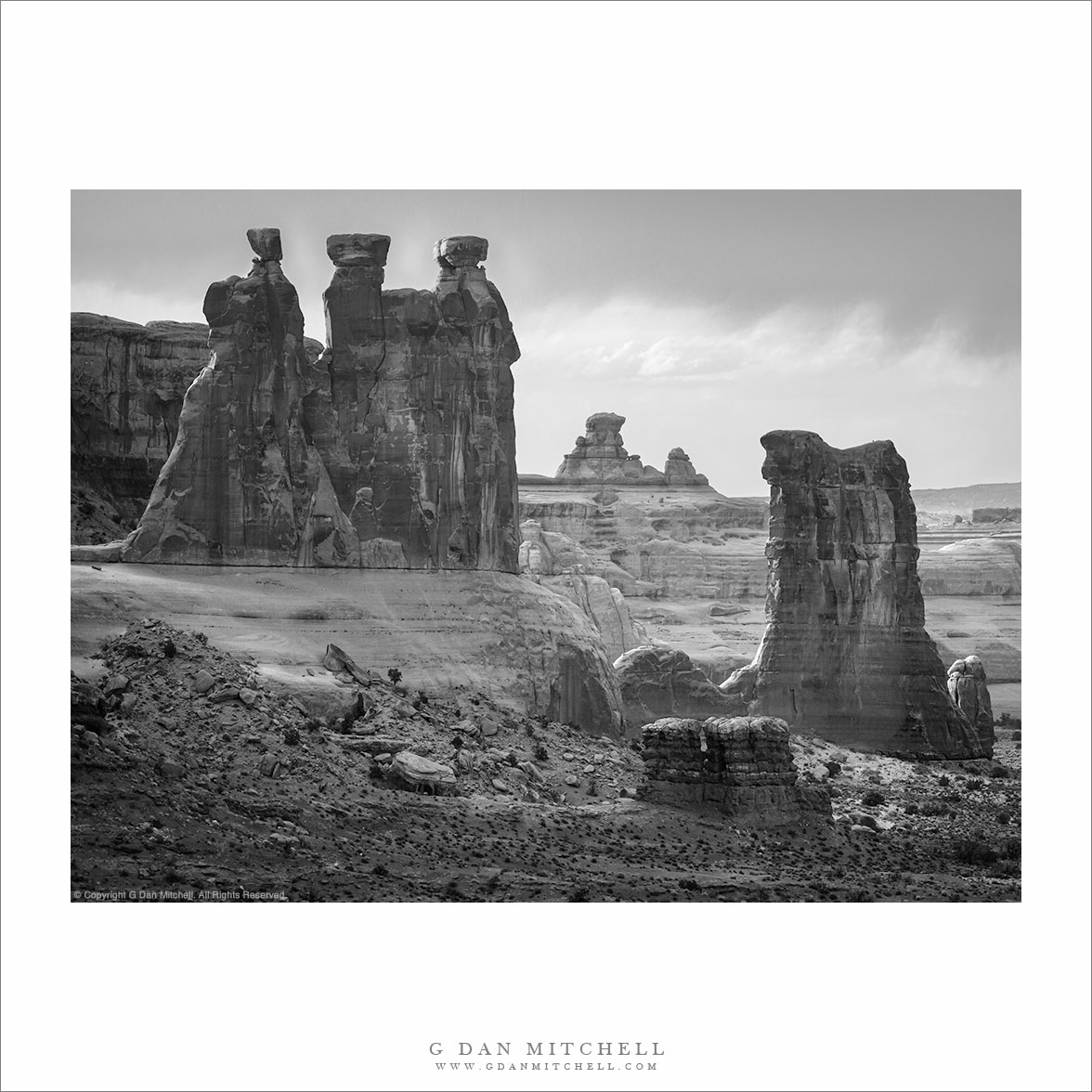 Sandstone Towers, Early Evening