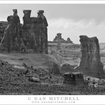 Sandstone Towers, Early Evening