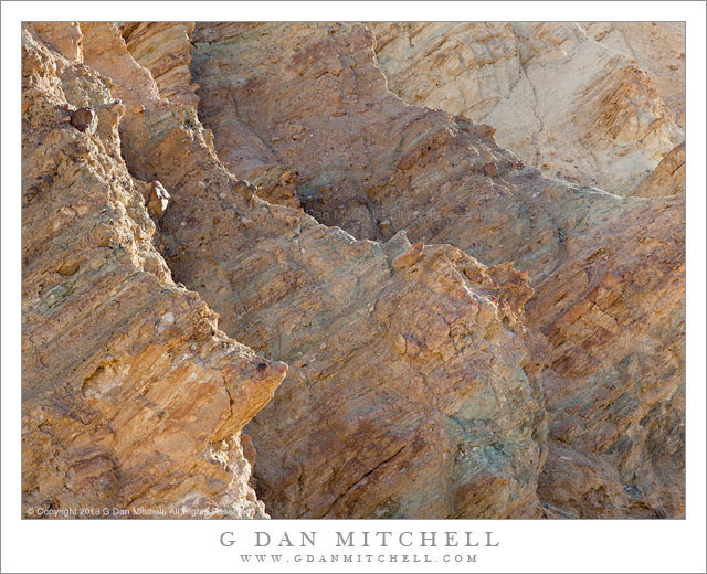 Eroded Desert Canyon Walls