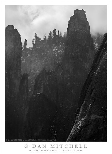 Granite Towers, Storm Clouds