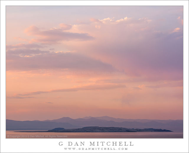 Paoha Island, Mono Lake, Evening