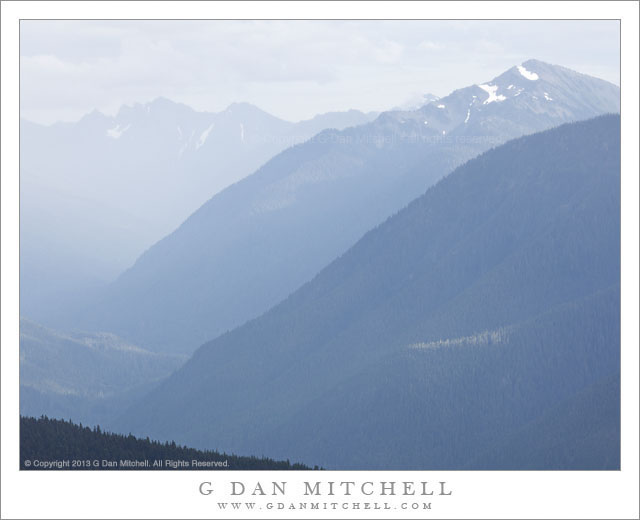 Receding Ridges, Afternoon Rain