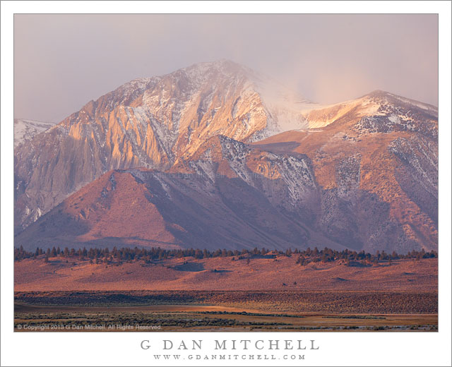 Autumn Snow Squall, Sierra Crest