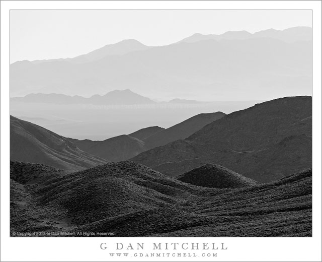 Desert Mountains and Valley