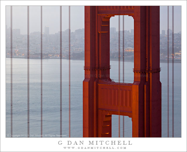 Golden Gate Bridge, Winter Morning