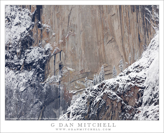 Granite Face, New Snow