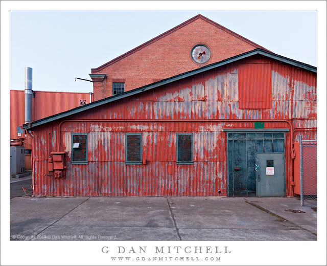 Red Industrial Buildings