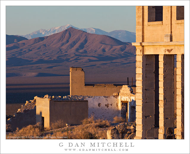 Rhyolite, Amargosa Valley, Telescope Peak