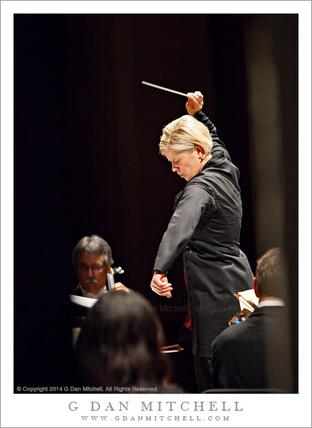 Conductor Karen Kamensek