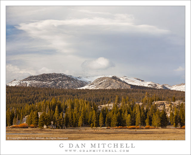 Evening Clouds, Tuolumne Meadows