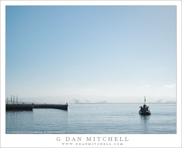 Blue Water, Blue Sky, boat