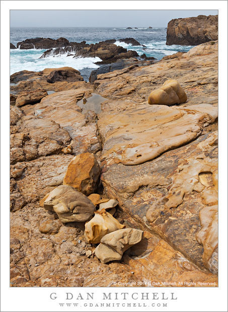 Rocky Shoreline, Pacific Ocean