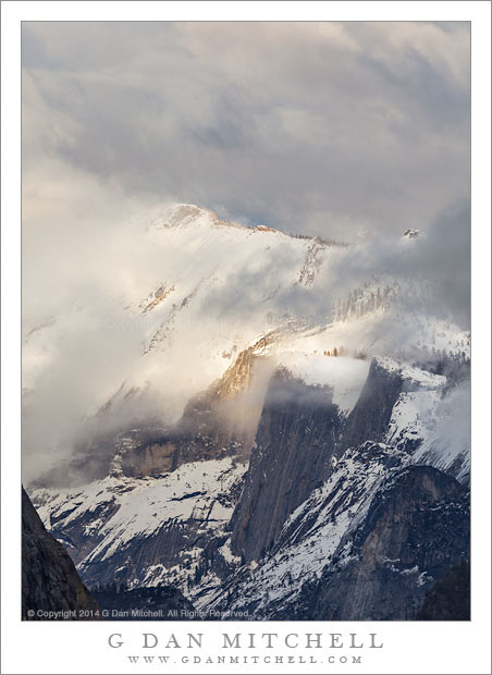 Clouds Rest, With Resting Clouds