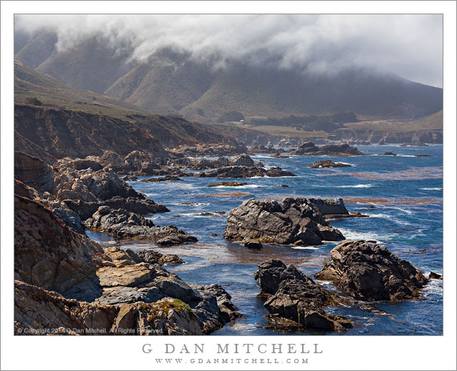 Rugged Coastline, Fog