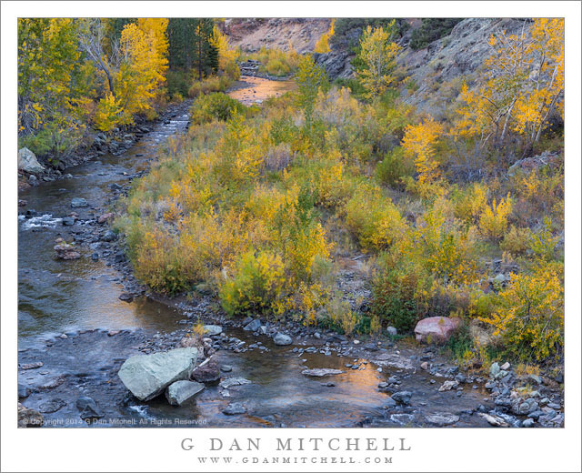 East Carson River, Autumn